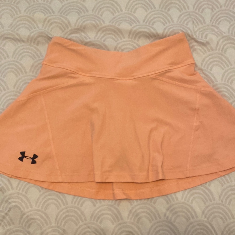 Pink Under Amor tennis skirt